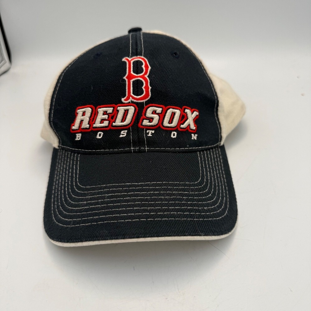 Vintage Y2K Boston Red Sox Hat Drew Pearson Signature Series MLB Baseball Cap